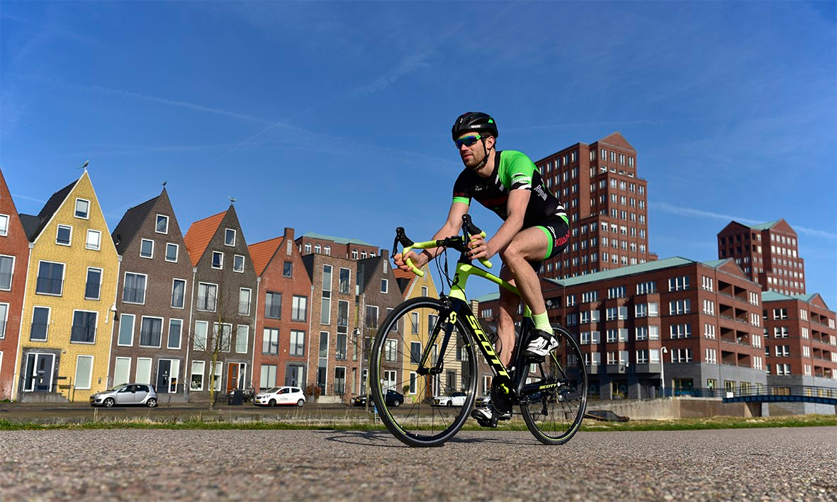 Foto fietser triathlon vathorst amersfoort geert lantink